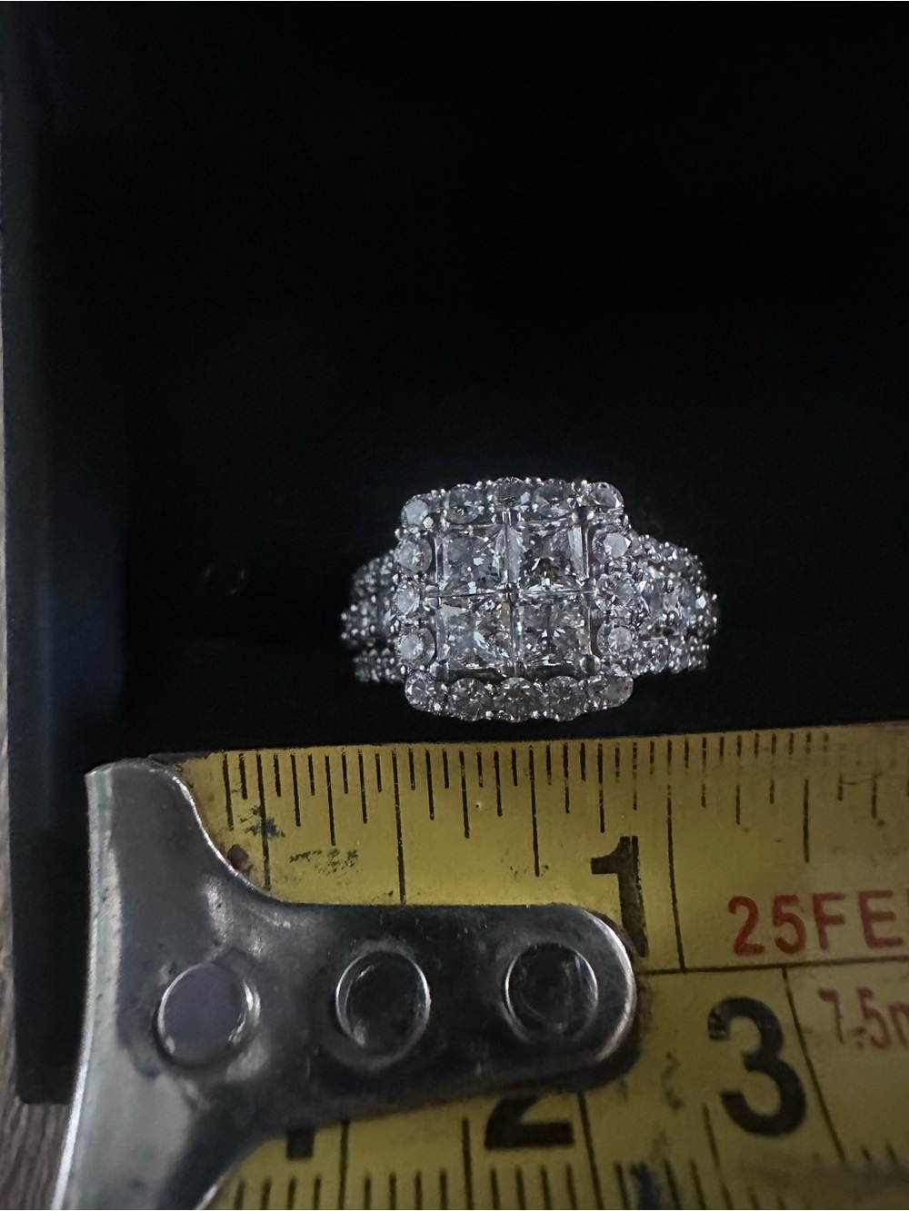 Like new! 3ct tw lab created diamond engagement ring - Picture 10 of 11
